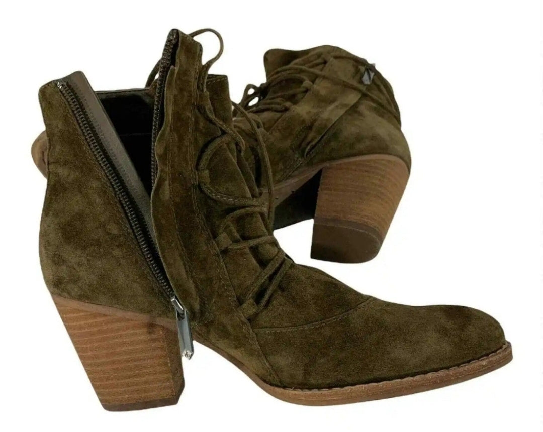 Sam Edelman women's boots green Olivia size 10