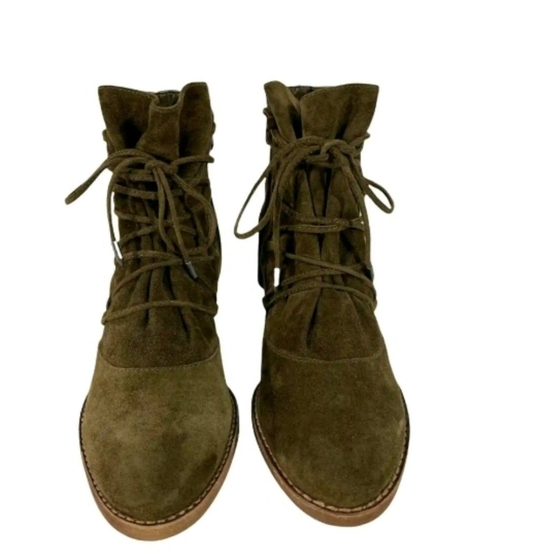 Sam Edelman women's boots green Olivia size 10
