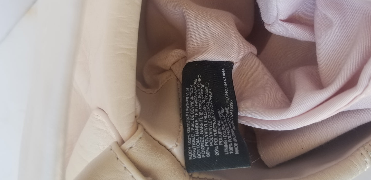 Liz Claiborne women's handbag blush pink genuine leather medium
