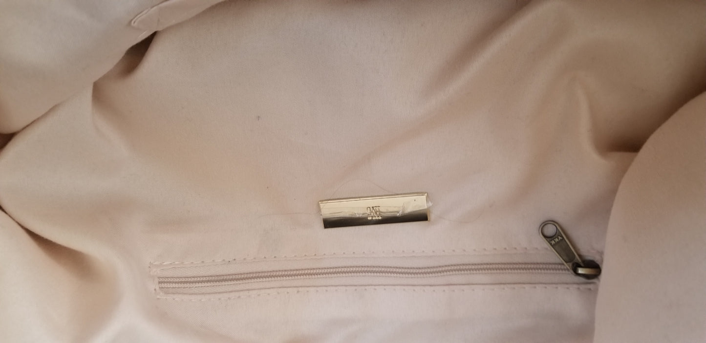 INC. women's handbag straw with multicolor tassels Beach Please extra large. Condition is NWOT