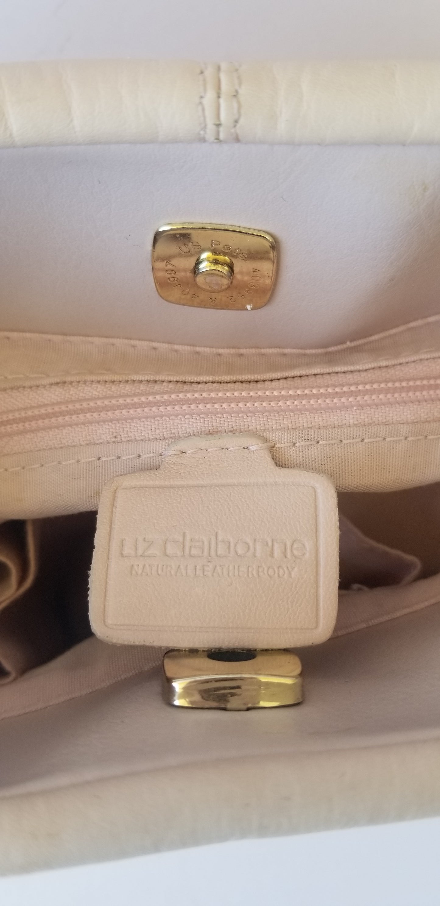 Liz Claiborne women's handbag blush pink genuine leather medium