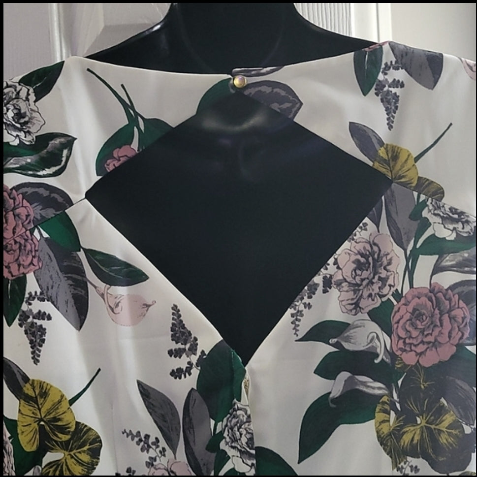 H&M women's dress multicolor size 12