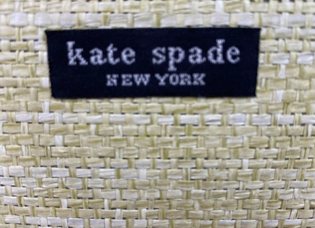 Kate Spade women's handbag multicolor straw small