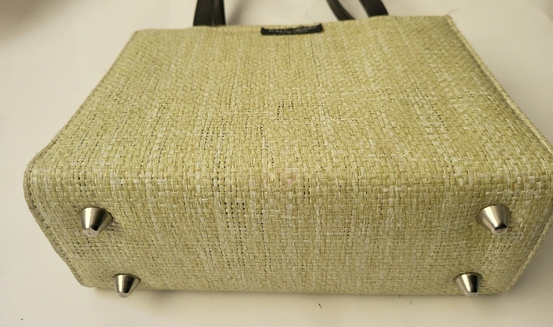 Kate Spade women's handbag multicolor straw small