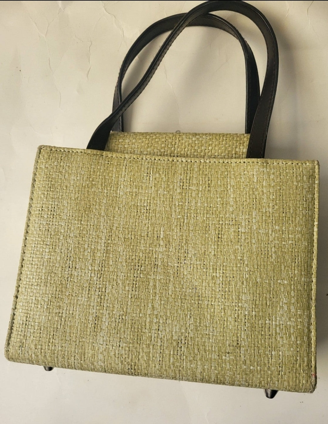Kate Spade women's handbag multicolor straw small