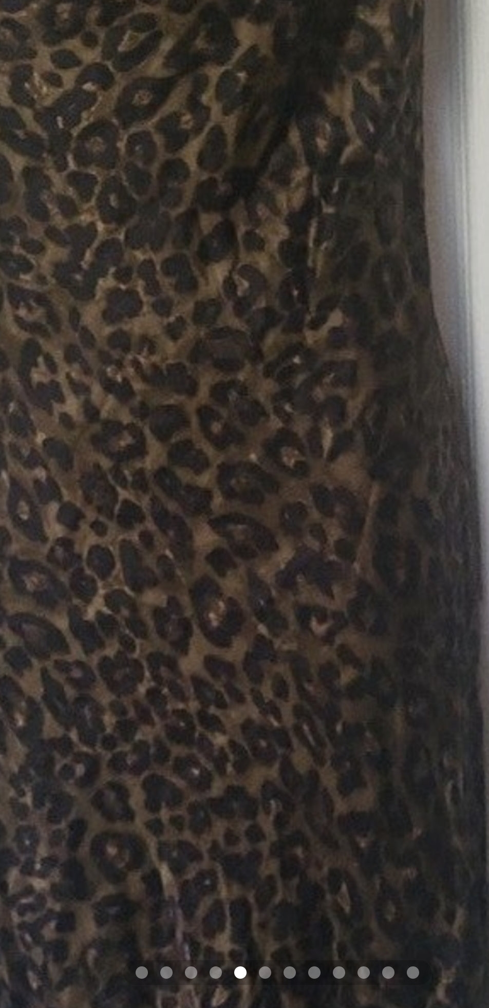 ZARA women's dress multicolor animal print size XS made in Turkey