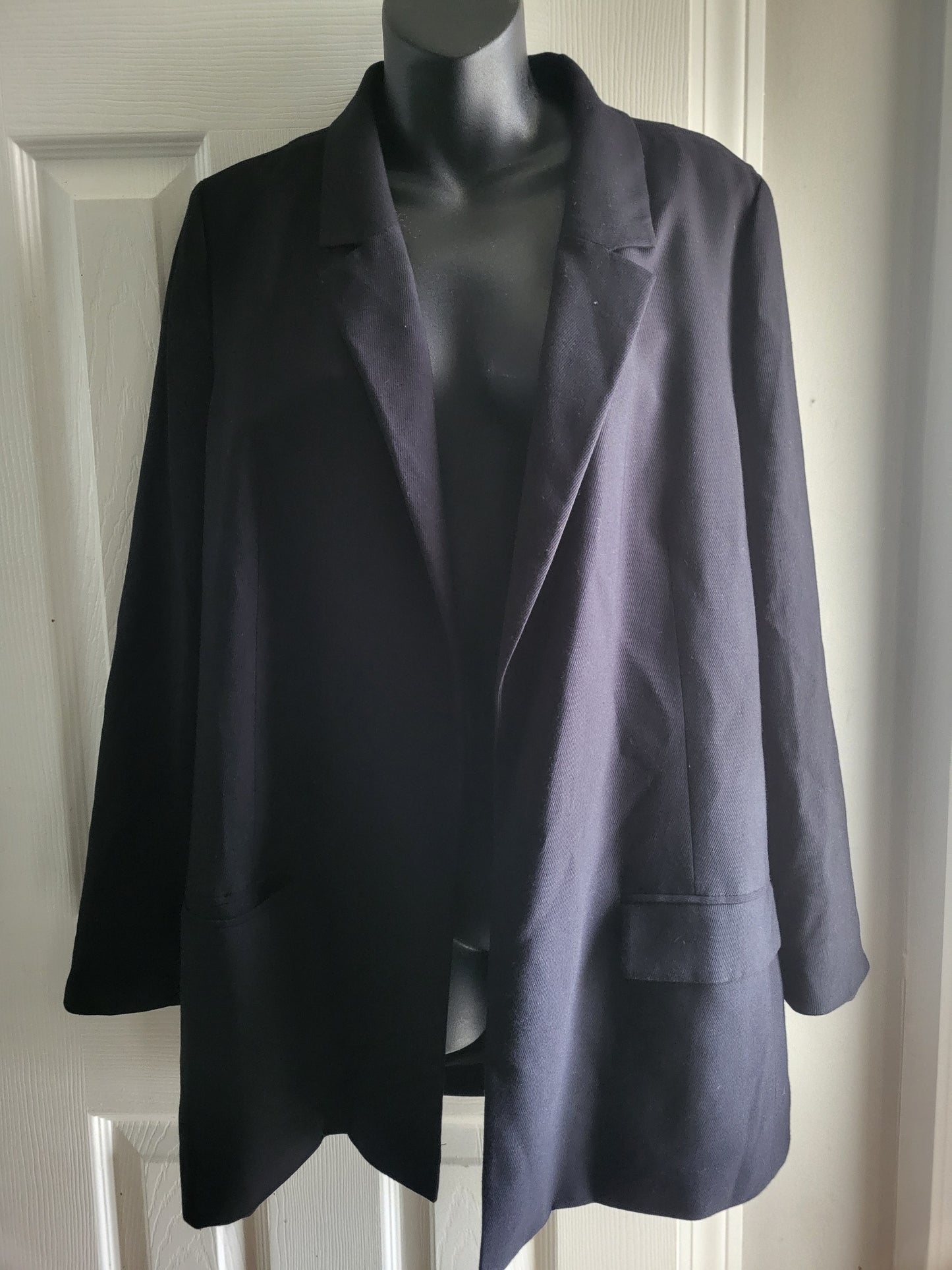 AllSaints women's blazer black jacket Aleida size 10