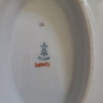 Silesia gravy boat floral pattern