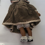 Crowne Artmark doll girl African American Larrisa 16"