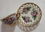 Royal Sealy tea cup and saucer Lusterware made in Japan